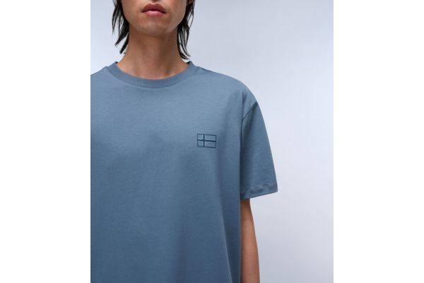 Ανδρικό S-Sorano T-shirt Μπλε Napapijri NP0A4IEH-G1Y1