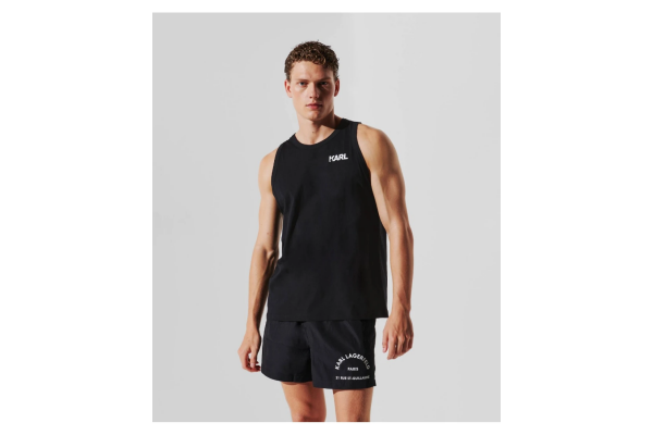 Ανδρικό Tank Top Μαύρο Karl Lagerfeld A1M46069-999 Black