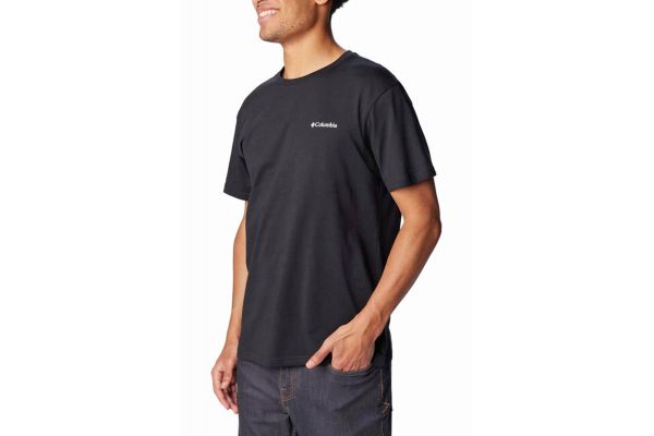 Ανδρικό CSC Basic Logo T-shirt Μαύρο Columbia 1680053-022