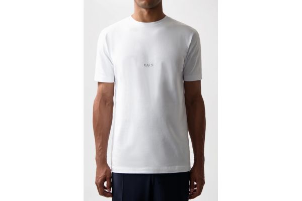 Ανδρικό Slim T-Shirt Λευκό BALR. B1112 1280-WHITE
