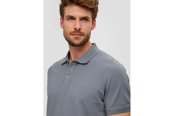 Ανδρικό Polo Γκρι S.Oliver 2138262-9500