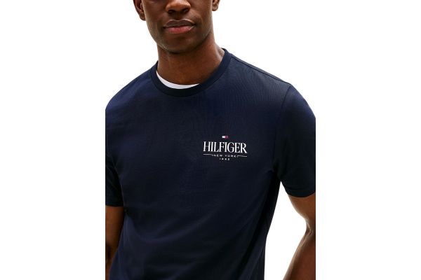 Ανδρικό T-shirt Navy Μπλε Tommy Hilfiger MW0MW39355-DW5
