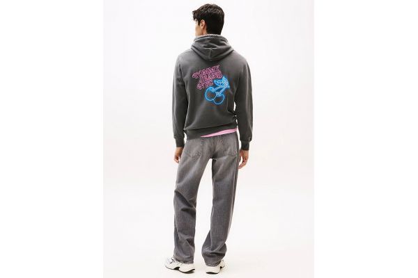Ανδρικό Novelty Fair Φούτερ Ανθρακί Tommy Jeans DM0DM21798-0GJ
