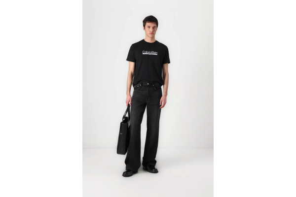 Ανδρικό T-shirt Μαύρο Calvin Klein LV04RC852G-UB1