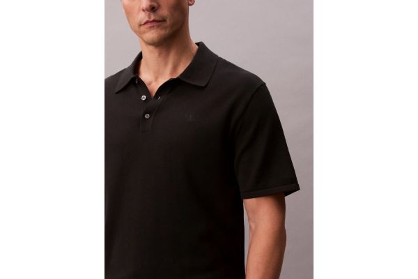 Ανδρικό Polo Μαύρο Calvin Klein LV04LC326G-UB1
