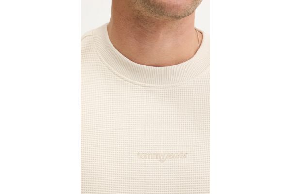 Ανδρικό Φούτερ Μπεζ Tommy Jeans DM0DM21622-ACH