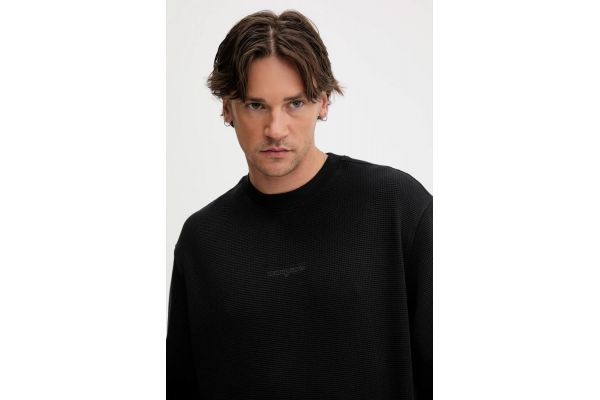 Ανδρικό Φούτερ Μαύρο Tommy Jeans DM0DM21622-BDS