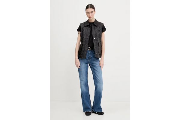 Γυναικείο Γιλέκο Μαύρο Tommy Hilfiger WW0WW45638-BDS