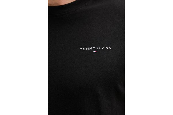 Ανδρικό T-shirt Μαύρο Tommy Jeans DM0DM21780-BDS