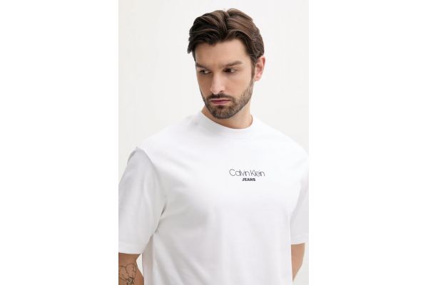 Ανδρικό T-shirt Λευκό Calvin Klein LV04RC851G-YAA