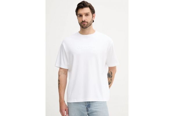 Ανδρικό T-shirt Λευκό Calvin Klein LV04LC206G-YAF