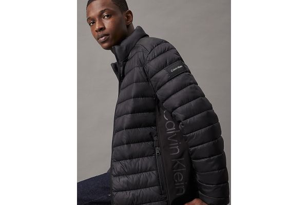 Ανδρικό Μπουφάν Μαύρο Calvin Klein K10K108291-BEH