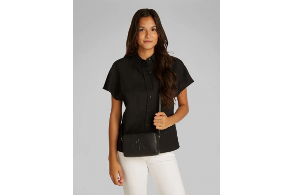 Γυναικεία Τσάντα Χιαστί Μαύρη Calvin Klein LV04K3036G-UB1
