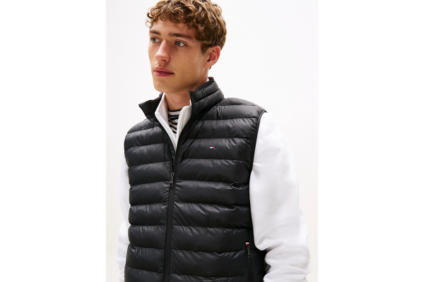 Ανδρικό Γιλέκο Μαύρο Tommy Hilfiger MW0MW39989-BDS