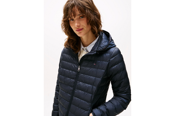 Γυναικείο Μπουφάν Navy Μπλε Tommy Hilfiger WW0WW42046-DW5