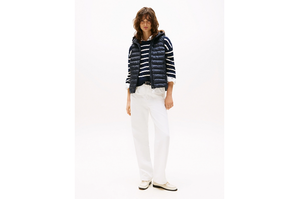 Γυναικείο Global Stripe Γιλέκο Navy Μπλε Tommy Hilfiger WW0WW42051-DW5