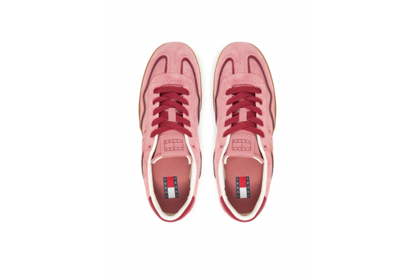 Γυναικεία Δερμάτινα The Greenwich Sneakers Ροζ Tommy Jeans EN0EN02806-TI0