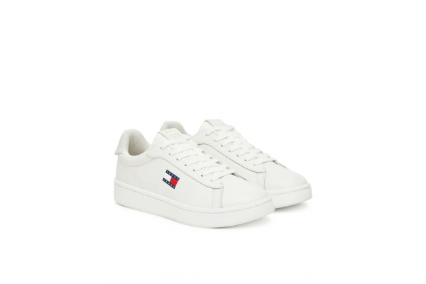 Γυναικεία Δερμάτινα Archive 98 Sneakers Λευκά Tommy Jeans EN0EN02815-YBL