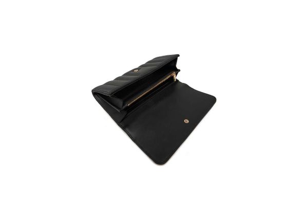 Γυναικείο Πορτοφόλι Μαύρο Tommy Hilfiger AW0AW17475-BDS