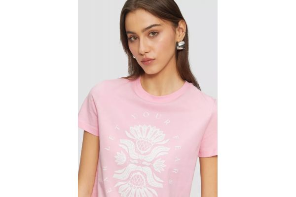 Γυναικείο T-shirt Ροζ S.Oliver 2165280-41D1
