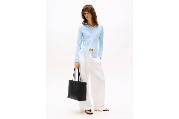 Γυναικεία TH Modern Tote Τσάντα Μαύρη Tommy Hilfiger AW0AW17528-BDS