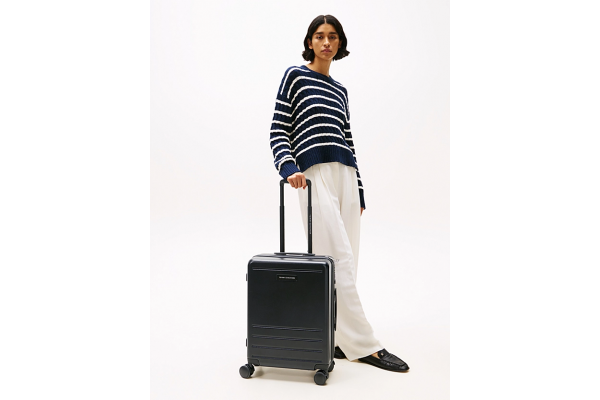 Βαλίτσα Καμπίνας Μαύρη 32.73L Tommy Hilfiger AU0AU01973-BDS