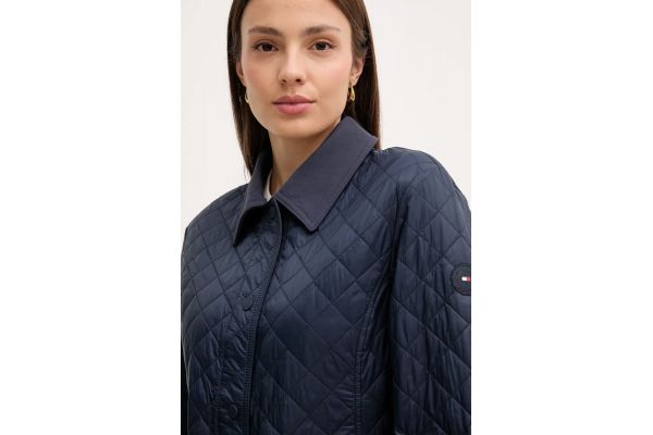Γυναικείο Μπουφάν Navy Μπλε Tommy Hilfiger WW0WW45641-C1G