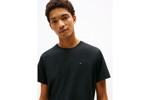 Ανδρικό T-shirt Μαύρο Tommy Jeans DM0DM04411-078