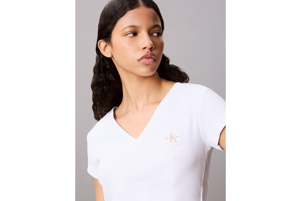 Γυναικείο T-shirt Λευκό Calvin Klein LV047C910G-YAA