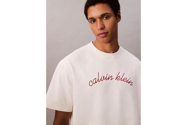 Ανδρικό T-shirt Λευκό Calvin Klein LV04RC225G-YAS