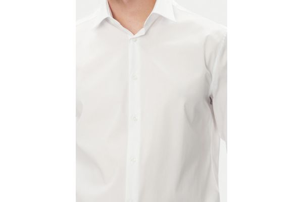 Ανδρικό Πουκάμισο Λευκό Calvin Klein LV019EU001-XO0