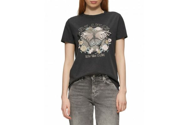 Γυναικείο T-shirt Μαύρο S.Oliver 2165278-99D0