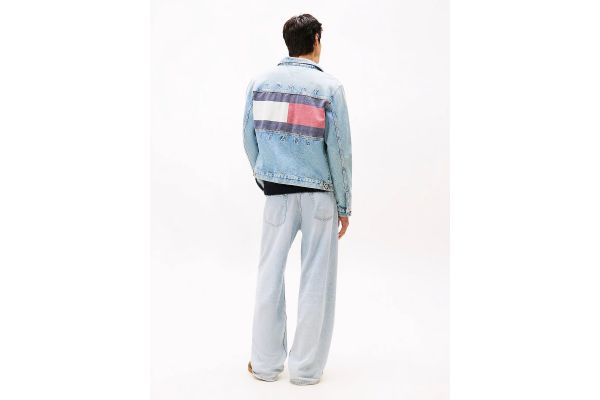 Ανδρικό Ryan Τζιν Μπουφάν Γαλάζιο Tommy Jeans DM0DM21242-1A5