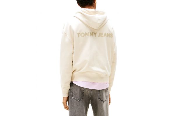 Ανδρική Ζακέτα Μπεζ Tommy Jeans DM0DM21626-ACH