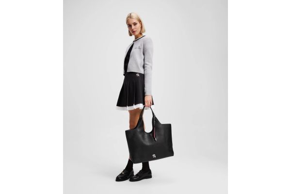 Γυναικεία Ikon Tote Τσάντα Μαύρη Karl Lagerfeld A3W30096-999 BLACK