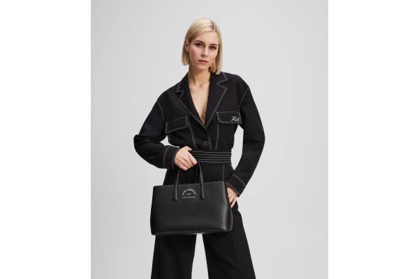 Γυναικεία K/Rdg Satchel Τσάντα Μαύρη Karl Lagerfeld A3W30315-999 BLACK