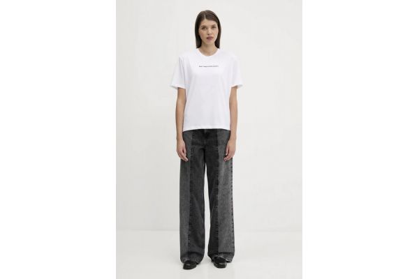 Γυναικείο T-shirt Λευκό Karl Lagerfeld Jeans A3W17039-100 WHITE