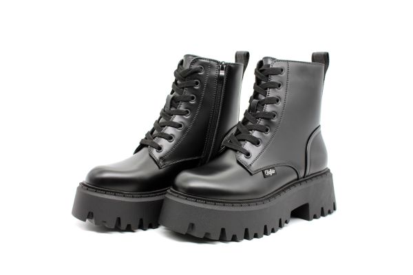 Γυναικείες Aspen Μπότες Μαύρες Bufallo BUF1622588-BLACK