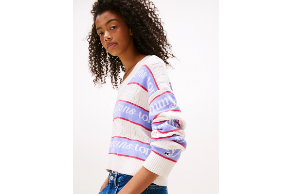 Γυναικείο Πουλόβερ Off White Tommy Jeans DW0DW21682-YBH