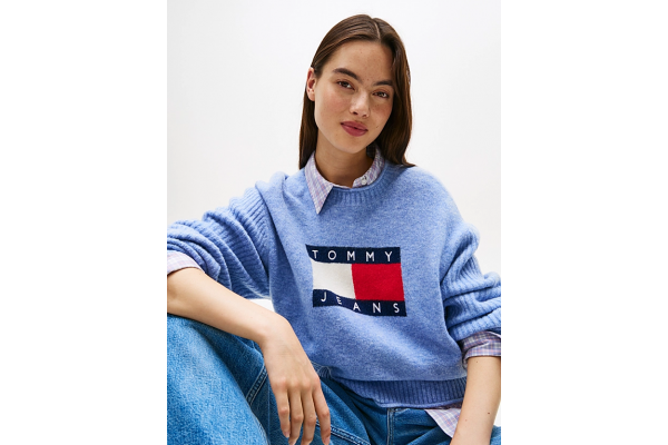 Γυναικείο Πουλόβερ Γαλάζιο Tommy Jeans DW0DW21782-DZ1