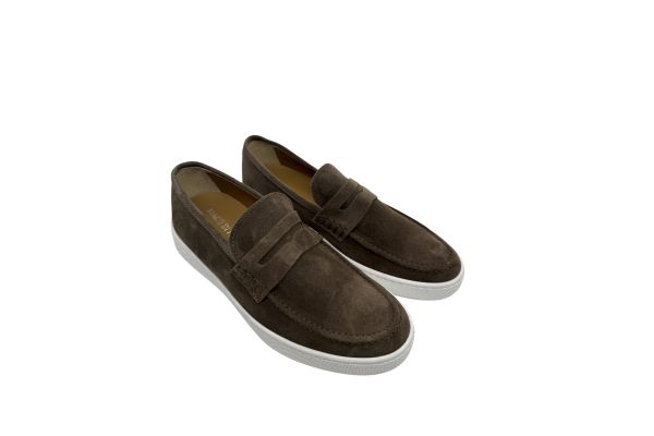 Ανδρικά Δερμάτινα Loafers Καφέ Velafiore M30-TORTORA