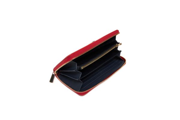 Γυναικείο TH Monogram Πορτοφόλι Κόκκινο Tommy Hilfiger AW0AW17744-XLG