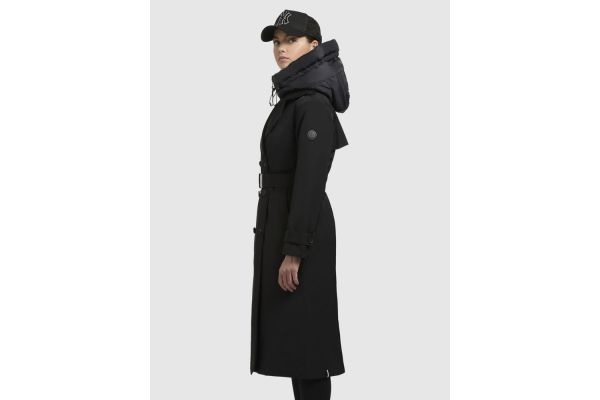 Γυναικεία Elena Καπαρντίνα Μαύρη Khujo KJ267CO253-BLACK