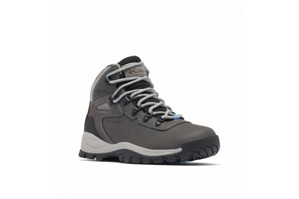 Γυναικεία Δερμάτινα Newton Ridge Plus Μποτάκια Γκρι Columbia 1424692-054