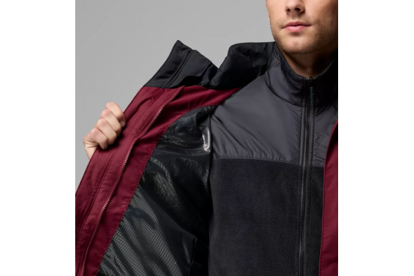 Ανδρικό Bugaboo III Fleece Μπουφάν Μπορντό Columbia 2096904-624