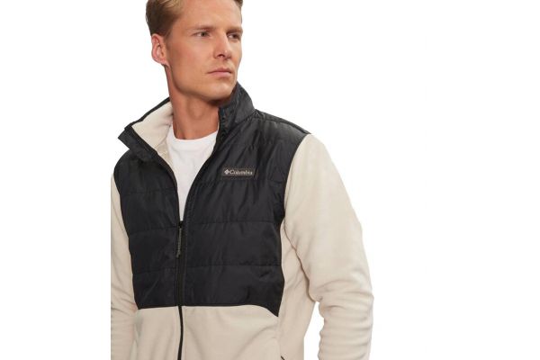 Ανδρική Basin Butte Fleece II Ζακέτα Εκρού Columbia 2101761-278