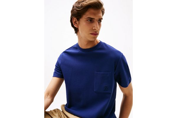 Ανδρικό T-shirt Μπλε Tommy Hilfiger MW0MW39365-C7G