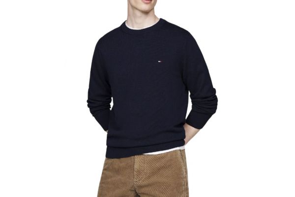 Ανδρικό Πουλόβερ Navy Μπλε Tommy Hilfiger MW0MW28046-DW5