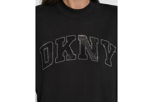 Γυναικείο Φούτερ Μαύρο DKNY DP5T1462-BBL