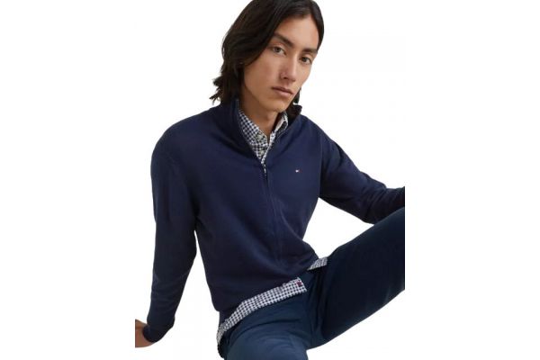 Ανδρική Ζακέτα Navy Μπλε Tommy Hilfiger MW0MW28050-DW5